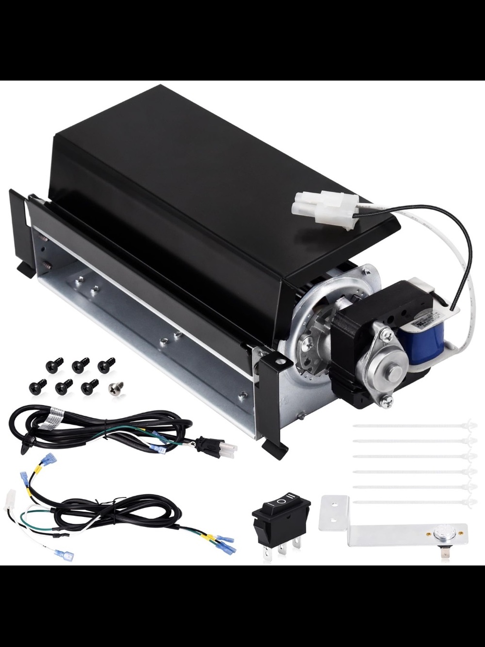 FIB100 Fireplace Blower Fan Kit – Brand New!